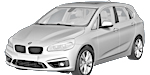 BMW F45 C1808 Fault Code